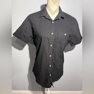 Zara Men's Charcoal Button Down Shirt